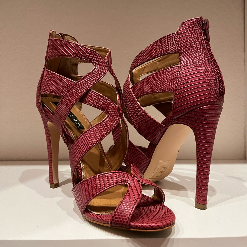 Izabella Rue Purple Heels